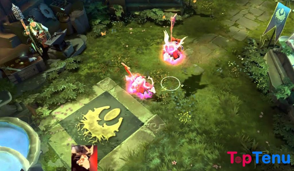Ethereal Flame Pink War Dog from Dota 2